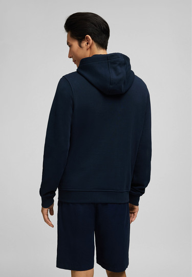 Hoodie Sweatshirt, midnight blue Rückansicht