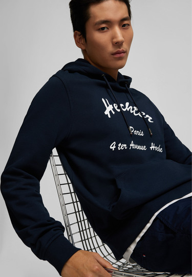Hoodie Sweatshirt, midnight blue Detailansicht 1