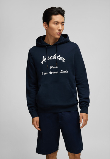 Hoodie Sweatshirt, midnight blue 