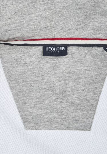 Kapuzen Sweater, white Detailansicht 2