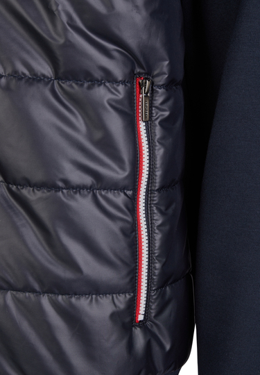 SWEAT JACKET, midnight blue Detailansicht 2