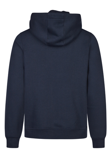 Hoodie Sweatjacke, midnight blue Rückansicht