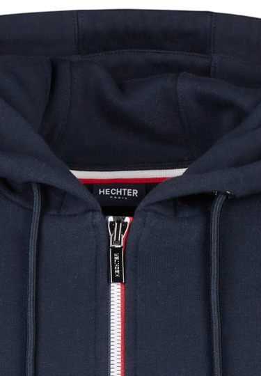 Hoodie Sweatjacke, midnight blue Detailansicht 1
