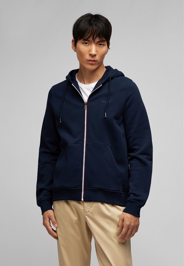 Hoodie Sweatjacke, midnight blue 