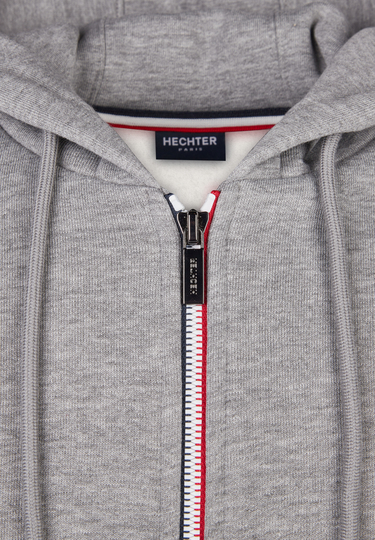 Hoodie Sweatjacke, gunmetal Detailansicht 1