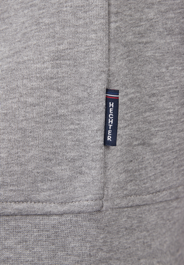 Hoodie Sweatjacke, gunmetal