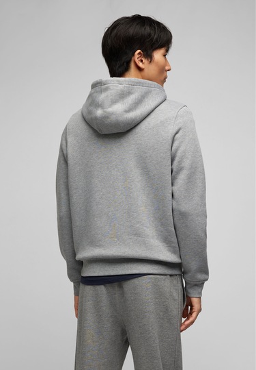 Hoodie Sweatjacke, gunmetal