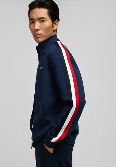 Sweatjacke, midnight blue Detailansicht 1