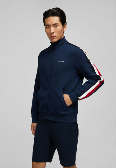 Sweatjacke, midnight blue
