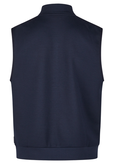 SWEAT VEST, Midnight blue Rückansicht