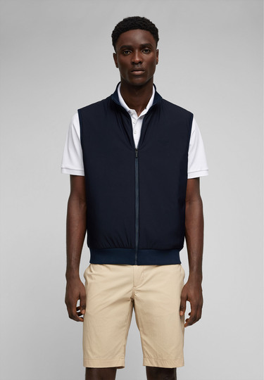 SWEAT VEST, Midnight blue