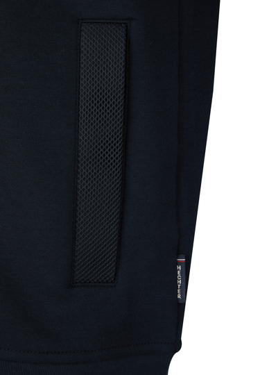 SWEAT ZIP JACKET, Midnight blue Detailansicht 1