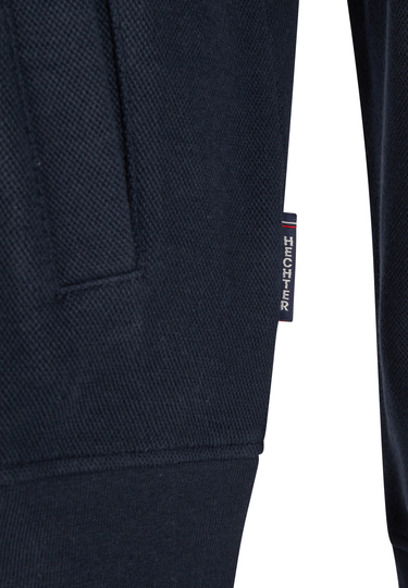 SWEAT JACKET, Midnight blue Detailansicht 1