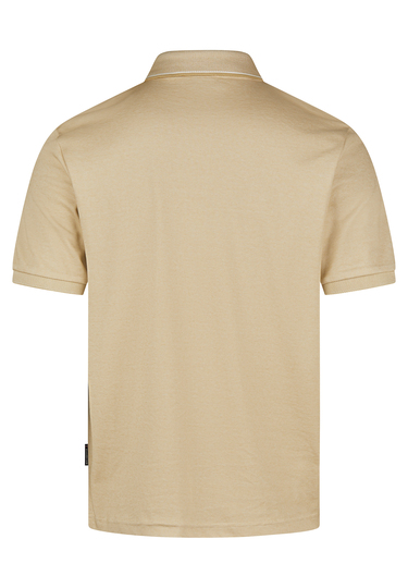 POLO PIQUE EASY GO, Sand Rückansicht