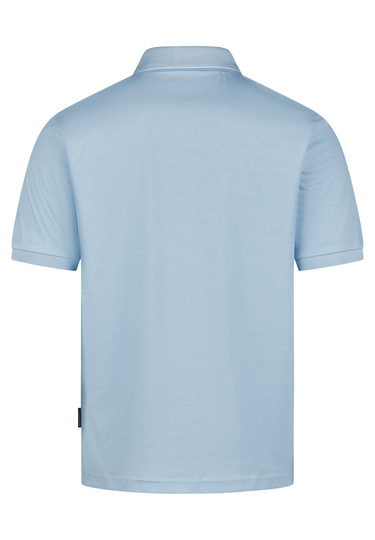 POLO PIQUE EASY GO, Light blue Rückansicht
