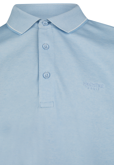 POLO PIQUE EASY GO, Light blue Detailansicht 2