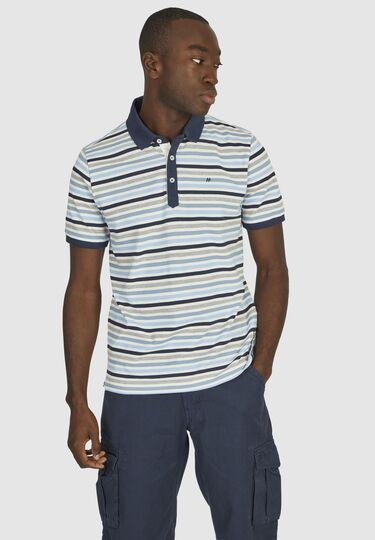 Modernes Poloshirt, midnight blue