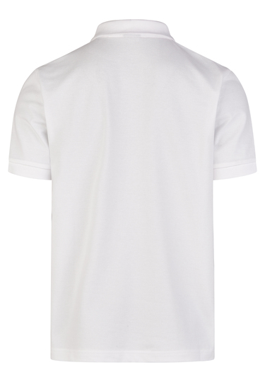 POLO PIQUE H-ECO, White Rückansicht