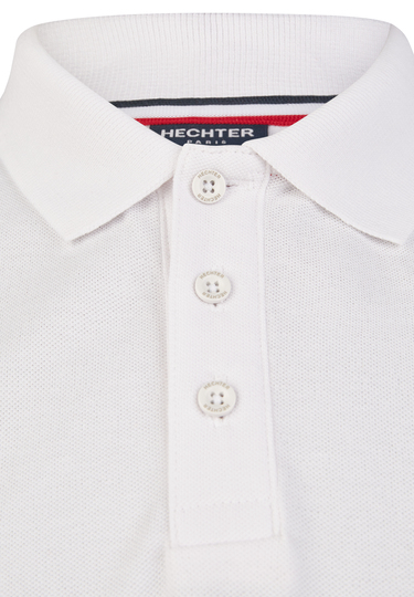 POLO PIQUE H-ECO, White Detailansicht 1