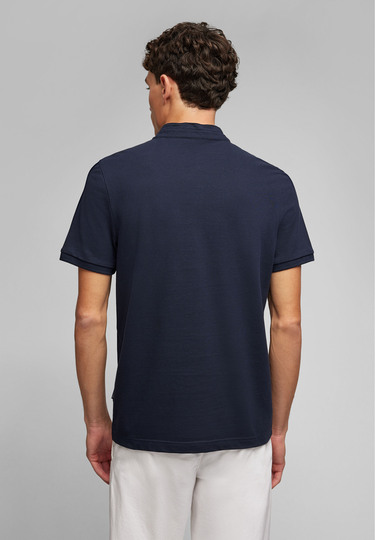 POLO PIQUE H-ECO, Midnight blue 