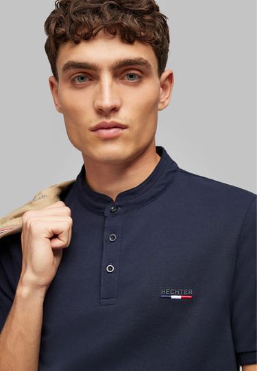 POLO PIQUE H-ECO, Midnight blue 