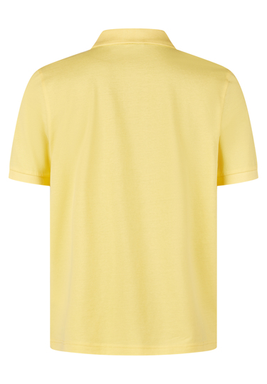Piquee-Poloshirt, lemon