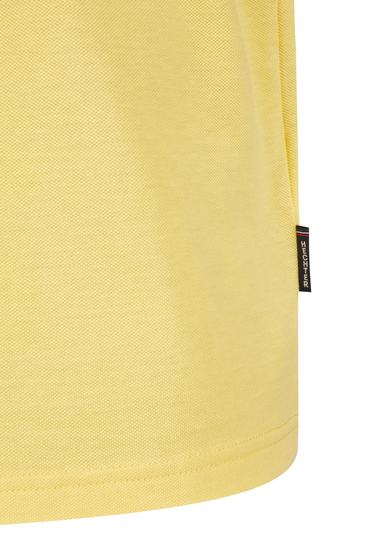 Piquee-Poloshirt, lemon
