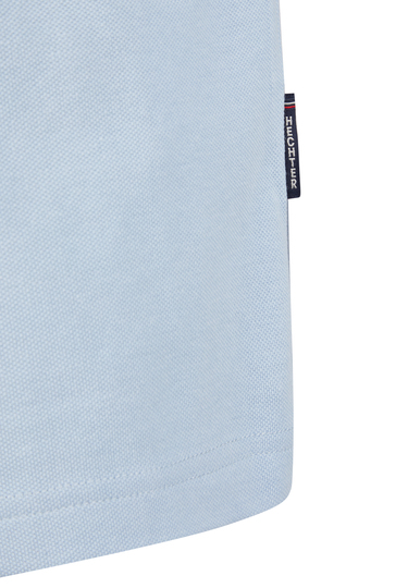 Piquee-Poloshirt, light blue