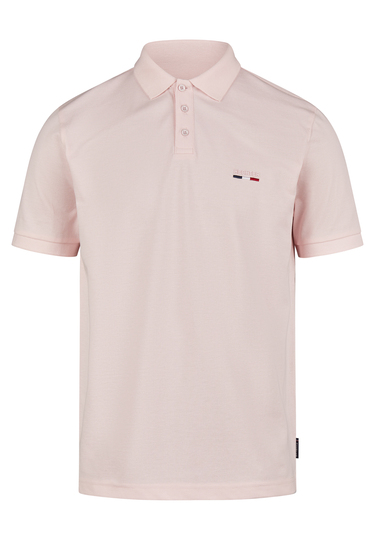 POLO PIQUE H-ECO, Pink Frontansicht