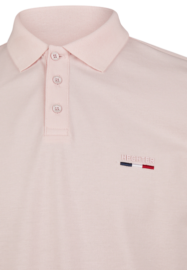 POLO PIQUE H-ECO, Pink Detailansicht 2