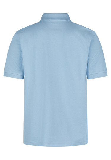 POLO PIQUE H-ECO, Light blue Rückansicht