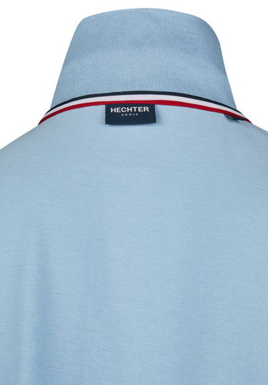 POLO PIQUE H-ECO, Light blue Detailansicht 1