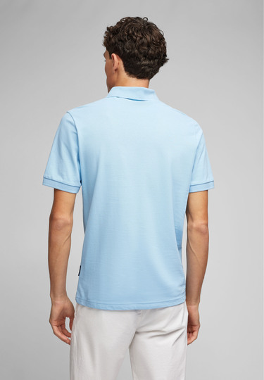 POLO PIQUE H-ECO, Light blue 