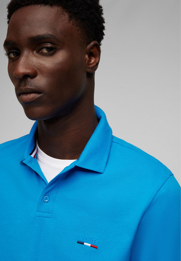 POLO PIQUE H-ECO, Cornflower 
