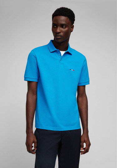 POLO PIQUE H-ECO, Cornflower 