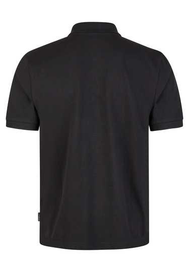POLO PIQUE H-ECO, Black Rückansicht