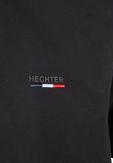 POLO PIQUE H-ECO, Black Detailansicht 2