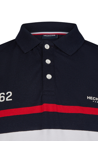 POLO JERSEY H-ECO, midnight blue