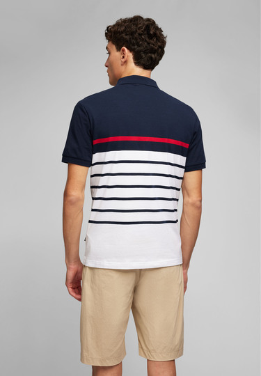 POLO JERSEY H-ECO, midnight blue