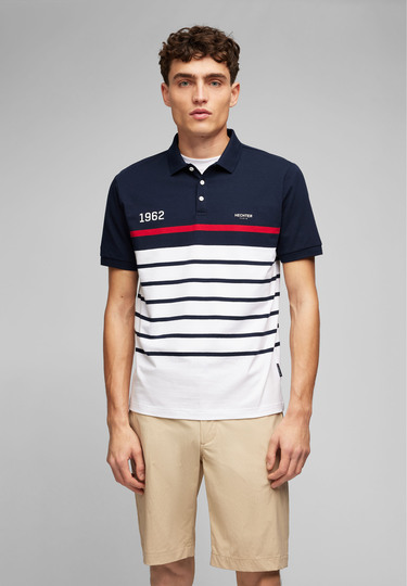 POLO JERSEY H-ECO, midnight blue