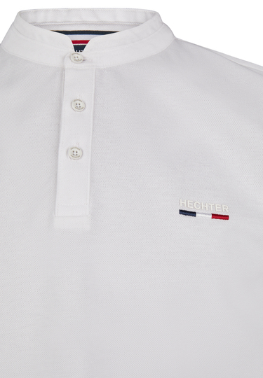 POLO PIQUE H-ECO, White Detailansicht 2
