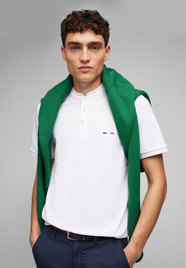 POLO PIQUE H-ECO, White