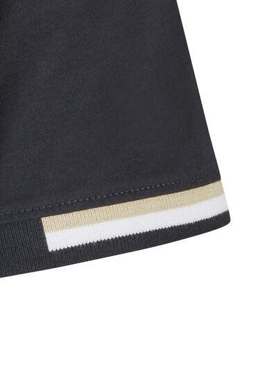 Basic Jersey Polo, black Detailansicht 2
