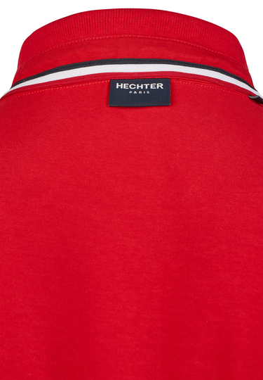 POLO JERSEY H-ECO, Chili Detailansicht 1