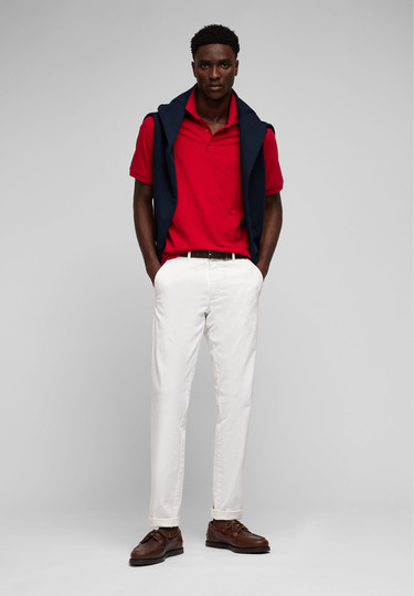 POLO JERSEY H-ECO, Chili 