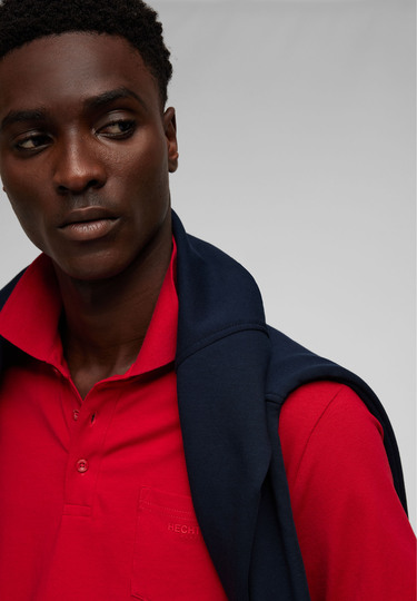 POLO JERSEY H-ECO, Chili 