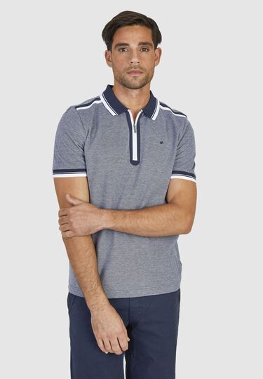 Klassisches Poloshirt, midnight blue