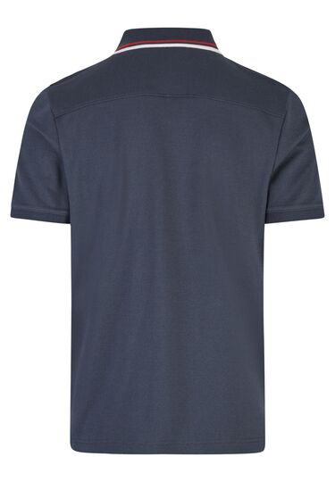 H-XTECH Poloshirt, midnight blue Rückansicht