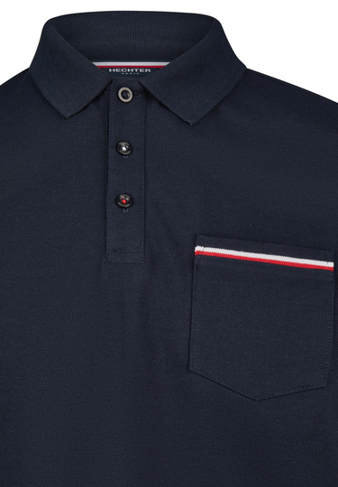 POLO PIQUE H-ECO, Midnight blue Detailansicht 2