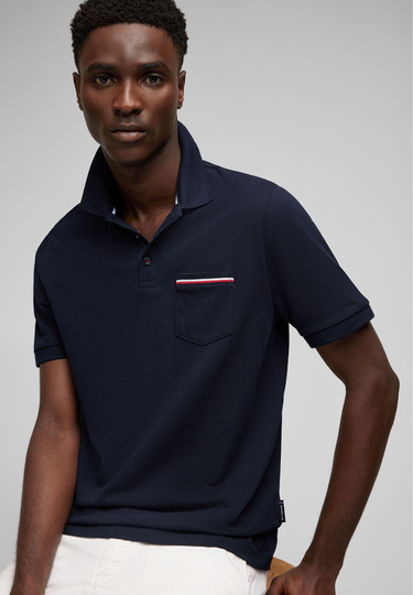 POLO PIQUE H-ECO, Midnight blue
